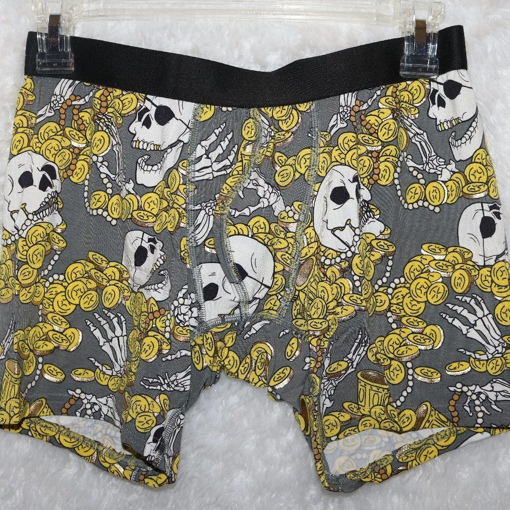 MeUndies Pirates booty men's boxer briefs size medium